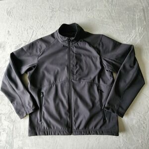 Hawke & Co Sport Softshell Jacket Mens XL Black Performance Gorpcore‎ Hiking